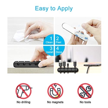 INCHOR Cord Organizer Cable Management Solution