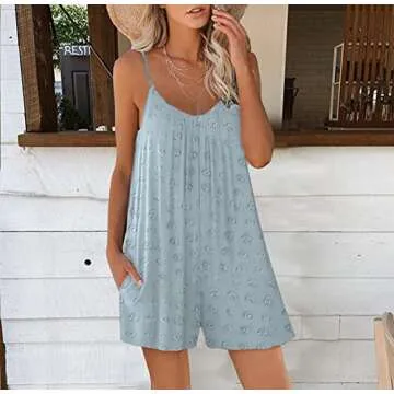 Stylish STOLKISS Women's Casual Sleeveless Jumpsuit