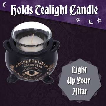 Nemesis Now All Seeing Eye Candle Holder for Witches