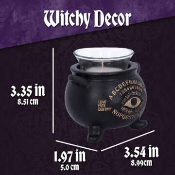 Nemesis Now All Seeing Eye Candle Holder for Witches