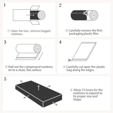 Dourxi Dual Comfort Crib Mattress for Infants and Toddlers