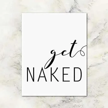 Funny Bathroom Art: Get Naked Wall Decor for Lively Spaces