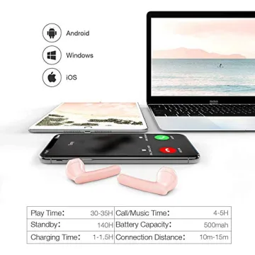 ORIGINAL DESIRE Bluetooth 5.0 Wireless Earbuds - Pink Style