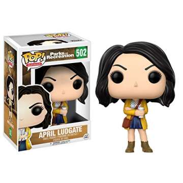 Pop! Television: Parks and Recreation - April Ludgate Figure and Bundled with Pop BOX PROTECTOR CASE