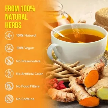 FreshDrinkUS Harmony Herbal Tea | 60 Natural Tea Bags