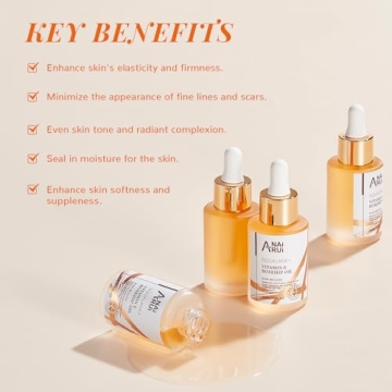 ANAI RUI Squalane Vitamin E Rosehip Oil Moisturizer for Face