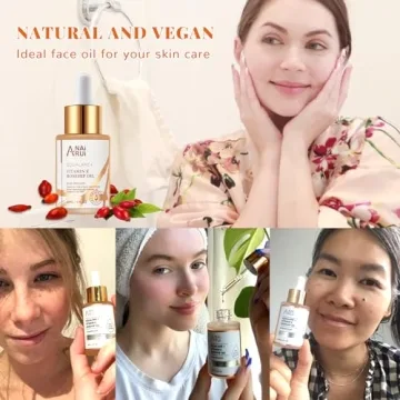 ANAI RUI Squalane Vitamin E Rosehip Oil Moisturizer for Face