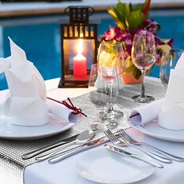 Glitter Disco Party Table Runners for Celebrations