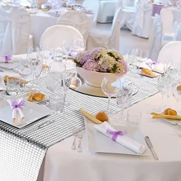 Glitter Disco Party Table Runners for Celebrations