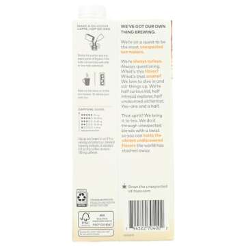 Tazo Spiced Black Tea Latte Concentrate, Organic, Chai Latte 32 fl oz 2 Pack