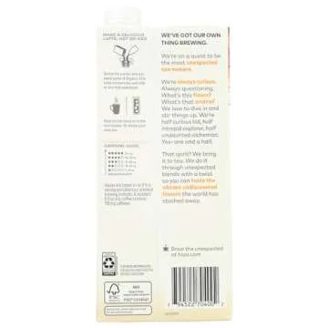 Tazo Spiced Black Tea Latte Concentrate, Organic, Chai Latte 32 fl oz 2 Pack