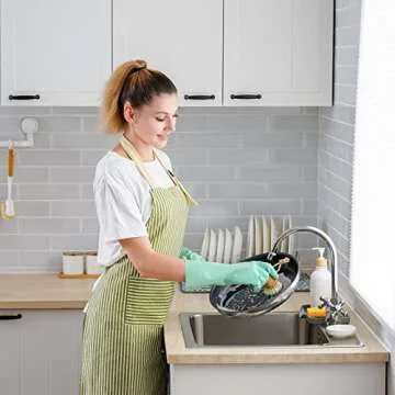 Eco-Friendly Bamboo Dish Scrub Brushes for Kitchen Cleaning