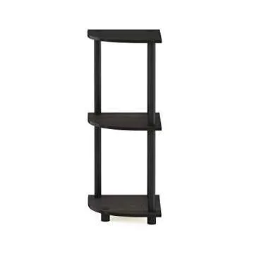 Furinno Turn-N-Tube 3-Tier Corner Display Rack for Home