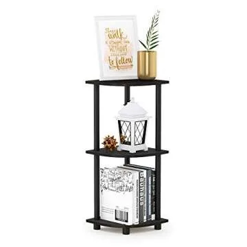 Furinno Turn-N-Tube 3-Tier Corner Display Rack for Home