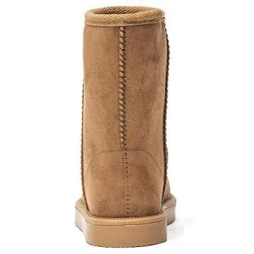 DKSUKO Women's Waterproof Snow Boots for Stylish Comfort