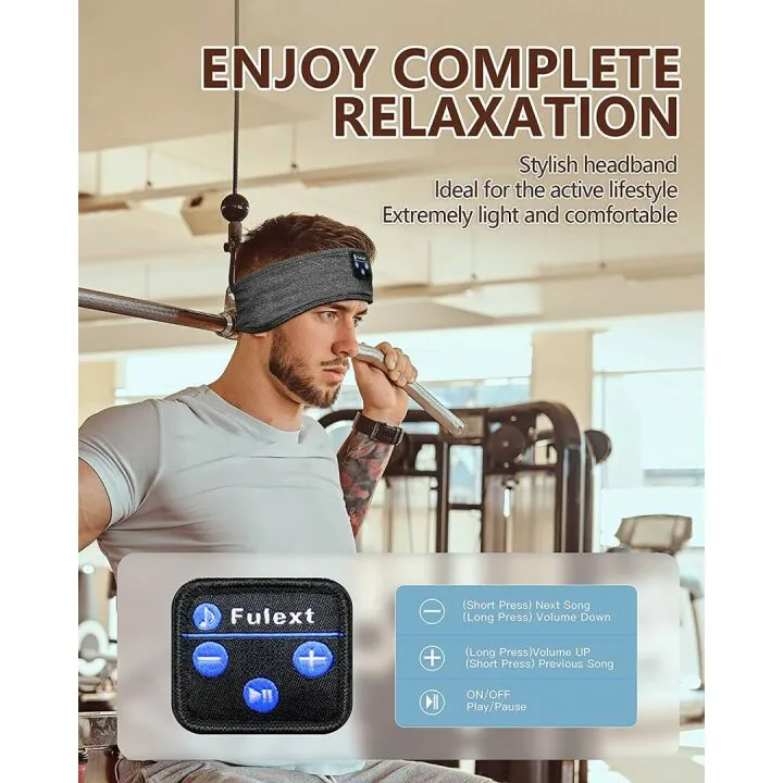 Comfortable Bluetooth Sleep Headphones for Relaxing