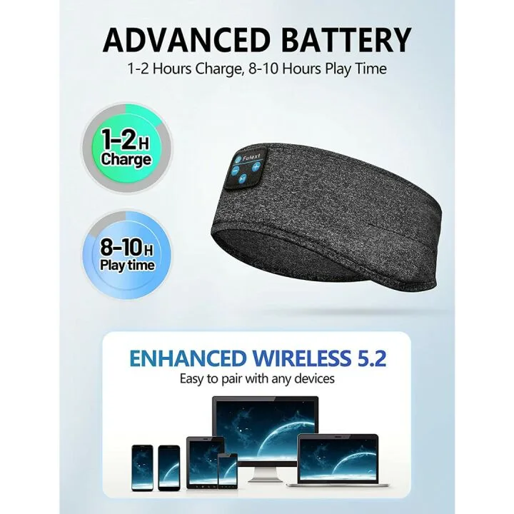 Comfortable Bluetooth Sleep Headphones for Relaxing