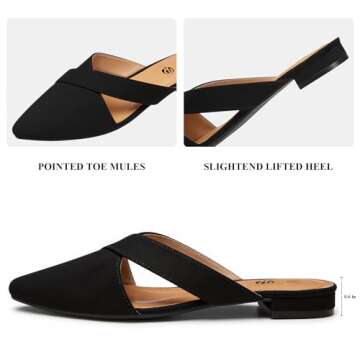 Stylish Rekayla Women’s Backless Mules for Comfort