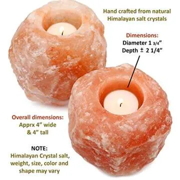 Greenco Himalayan Tealight Candle Holder