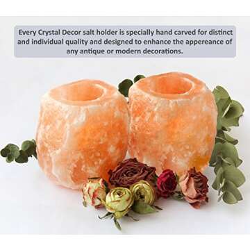 Greenco Himalayan Tealight Candle Holder