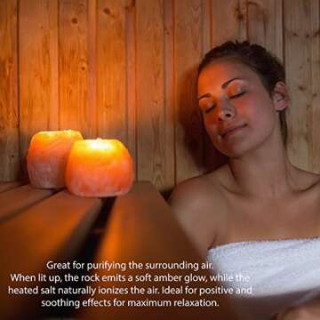 Greenco Himalayan Tealight Candle Holder