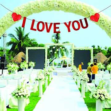 CODE FLORIST I LOVE YOU Banner - Perfect for Romantic Celebrations and Special Occasions