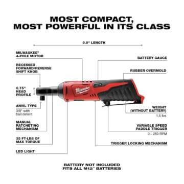 Milwaukee M12 Cordless Hammer Drill & Impact Driver Kit