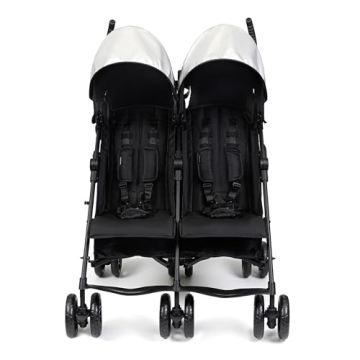 Summer Infant 3Dlite Double Stroller: Lightweight, Compact & Travel-Friendly for Two