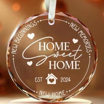 New Home Ornament 2024 - Housewarming Gifts Ideas, House Warming Gifts New Home, New Home Gift Ideas...