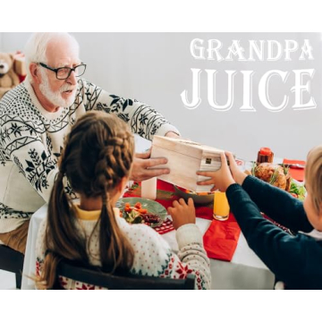 Funny Whiskey Glass Gift for Grandpa - 12 oz