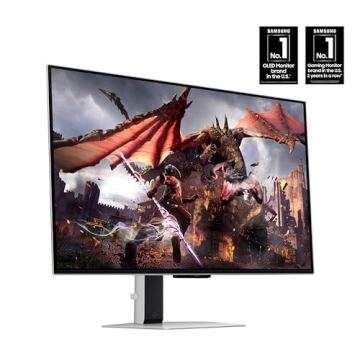 SAMSUNG 32" Odyssey OLED G8: 4K Gaming Monitor with 240Hz
