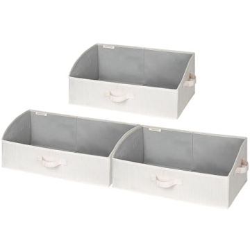 StorageWorks Closet Storage Bins for Stylish Organization