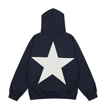 Aelfric Eden Y2K Star Oversized Graphic Hoodie for All