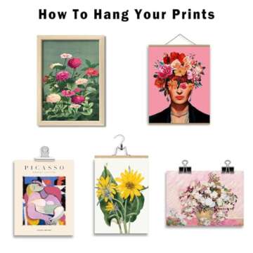 ANERZA 16 PCS Eclectic Wall Art Decor, Modern Maximalist Wall Prints for Bedroom, Posters for Room Aesthetic, Wall Collage Kit Pictures for Living Room, Colorful Dorm Gallery Home Decor