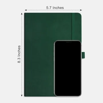 RETTACY Journaling Notebooks - Elegant 2-Pack, A5 Size