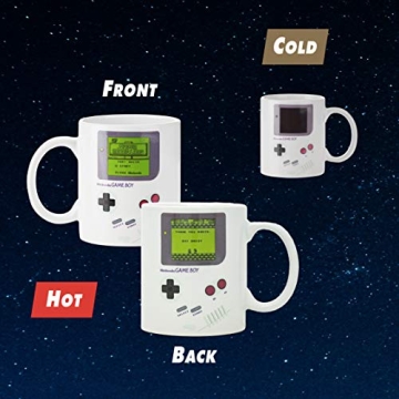 Gameboy Heat Changing Coffee Mug for Gamers