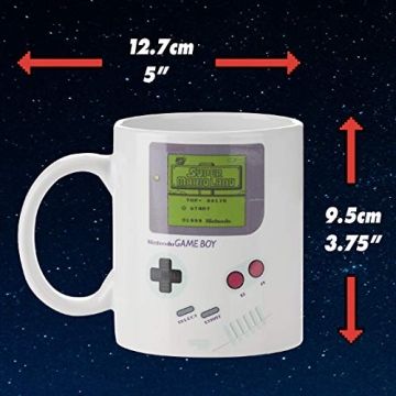 Gameboy Heat Changing Coffee Mug for Gamers