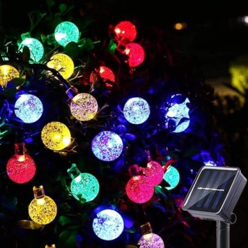Magical Solar String Lights Outdoor 100 LEDs 40 Feet - Eco-Friendly & Versatile Lighting Solutions