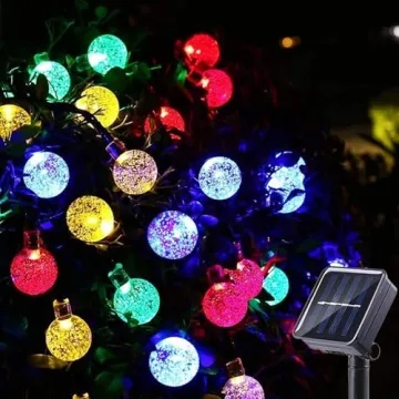 Magical Solar String Lights Outdoor 100 LEDs 40 Feet - Eco-Friendly & Versatile Lighting Solutions