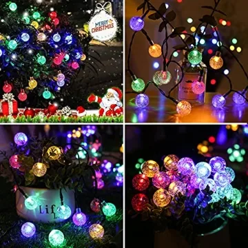 Solar String Lights 100 LED 40 Feet Multi-Color
