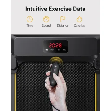 UREVO Under Desk Treadmill, Walking Pad 2 in 1 for Home/Office, Portable Walking Pad Treadmill with Remote Control, LED Display