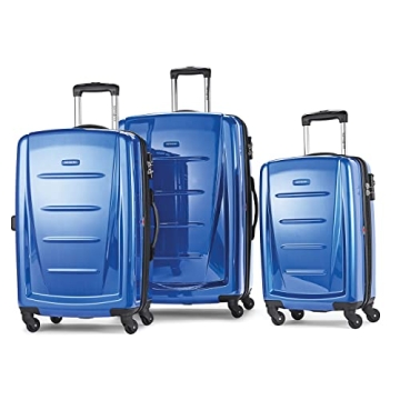 Samsonite Winfield 2 Hardside Luggage Set - Spinner Wheels, 3-Piece (20/24/28) in Nordic Blue
