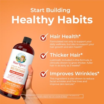 MaryRuth's Liquid Multivitamin Hair Growth Women 30 Fl Oz