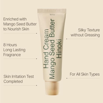 hetras. Perfume Hand Cream with Nature-Inspired Scents