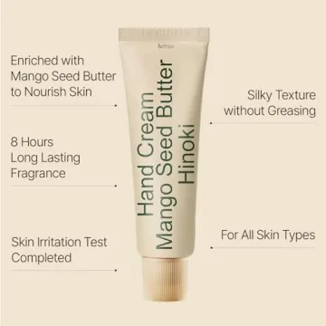 hetras. Perfume Hand Cream with Nature-Inspired Scents