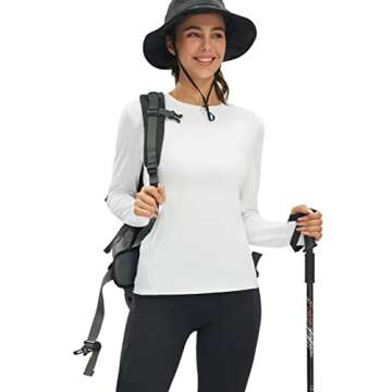 PERSIT Women Long Sleeve Athletic UV Protection Shirt