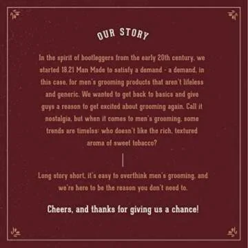 18.21 Man Made Original Sweet Tobacco 3-in-1 Body Wash, Shampoo, & Conditioner for Men, All Hair & Skin Types, Strengthens and Moisturizes in a Manly Aroma, 18 Fl Oz