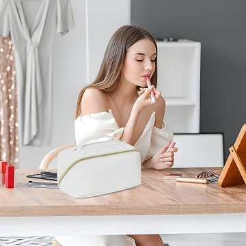 Telena Makeup Bag - Large Capacity Travel Organizer