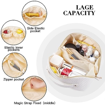 Telena Makeup Bag - Large Capacity Travel Organizer