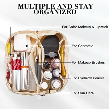 Telena Makeup Bag - Large Capacity Travel Organizer
